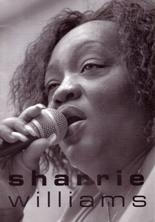 Sharrie Williams - from Blues in Britain Magazine - Photograph courtesy of Ian Williams