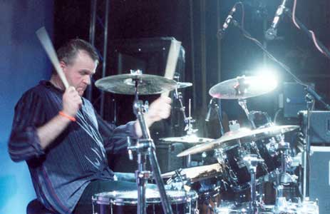 Mike Hellier at the Great British Rn'B Festival, Colne 2004. Photo copyright and thanks to Simon Redley - kudosphotos@aol.com