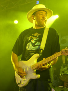 Sherman Robertson at the Stanley Blues Festival 2004. Photo copyright and thanks to Sam Redley - kudosphotos@aol.com