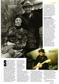 Juke Blues 2007 - Sherman Robertson article