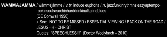 Wamma Jamma Dictionary Definition